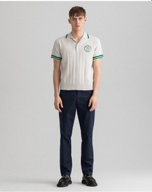 Resim Gant Hallden Erkek Lacivert Slim Fit Pantolon DÜZ 1500038.410 Lacivert 