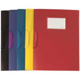 Resim Comix Sıkıştırmalı Dosya Ortadan Klipsli 23x31 Mat Renkler LW423A-S2 