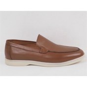 Resim CHELSY HAND MADE TABA HAKİKİ DERİ LOAFER ERKEK AYAKKABI CHELSY 