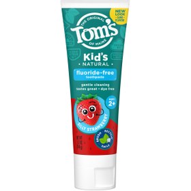 Resim tom's of maine Çocuk Florürsüz Çilekli Doğal Diş Macunu 144 gr 