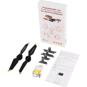 Resim Djı Mavic 2 Pro & Zoom Için Işıklı LED Pervane Seti yazılı 
