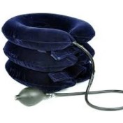 Resim Şişirilebilir Pompalı Ortopedik Boyun ve Seyahat Yastığı 