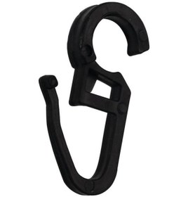 Resim Rustik Perde Klipsi 50 Adet Siyah (461665668) 