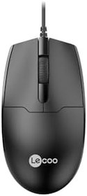 Resim Lecoo MS101 USB Kablolu 1200DPI 3 Tuşlu Optik Mouse - PC, Mac, Dizüstü Bilgisayar ile Uyumlu, Tak Çalıştır Kolay Bağlantı, Sağ ve Sol Elle Kullanıma Uygun, Kompakt Mouse Siyah 