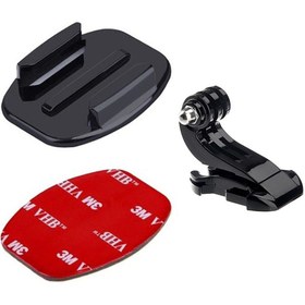 Resim Knmaster Gopro Uyumlu Düz Yüzey 3m Bant + J Hook 