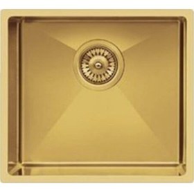 Resim Ukinox Colorx 400 Altın Polisajlı Tezgahüstü Eviye 