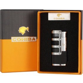 Resim Cohiba Classics Üç Torch Delicili Puro Çakmağı Siyah 
