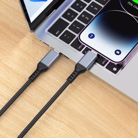 Resim Go-Des GD-UC639 Type-C to Lightning PD Hızlı Şarj Kablosu 27W 3M - Siyah 