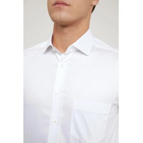 Resim D'S Damat Ds Damat Regular Fit Beyaz Düz Gömlek 4HE02DY05289M 