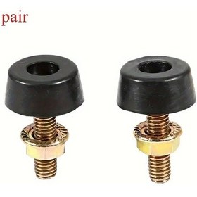 Resim Meridiangoods 1 Çift Nissan Patrol Gq Ford Oto Kaput Ayar Stop Metal Dayanıklı Aksesuar 