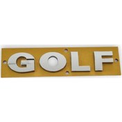 Resim VW Golf 5 2004-2008 Arka Bagaj Kapağı GOLF Model Yazısı 1K6853687 
