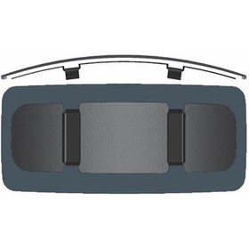 Resim Motaysan İç Dikiz Aynası Universal Şahin Geçme-1 R450 Lastikli 24,5 x 11 CM 554.040 