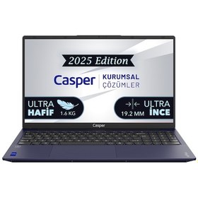 Resim Casper Nirvana X700.1342-BF00R-M-F i5-13420H 16 GB 1 TB NVMe SSD 15.6" W11P Dizüstü Bilgisayar 