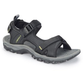 Resim Lumberjack Laggun Comfort Casual Anatomik Erkek Spor Sandalet Siyah - 