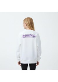 Resim Kpop Kız Çocuk Sweatshirt St09620 KREM 
