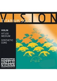 Resim Thomastik Vision Titanium Solo Set Keman Teli Vıt100 
