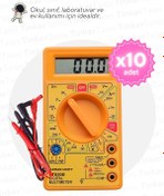 Resim Genel Markalar 10'lu Dt-830d Dijital Multimetre Akım-gerilim-direnç Testi Okul Sınıf Ve Ev Için Uygun 