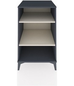 Resim Kronos Komodin 2 Raflı 60x59x96 Antrasit-aytaşı Antrasit 