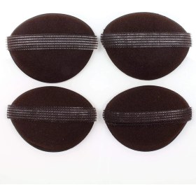 Resim Mena Rise Trina Topuz Sungeri Kahverengi Renkli Cırtcırtlı 