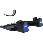 Resim CAFELE Pg-p5009 Led Gösterge Oyun Hazneli Tutucu Ps5 Playstation 5 Şarj Stand 