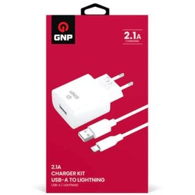 Resim GNP Apple uyumlu 2.1 Mah Lightning Kablo ve Şarj Cihazı | Turkiye Garantili 