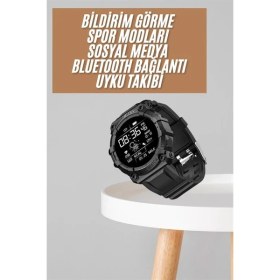 Resim Wizard Yeni Nesil Çok Fonksiyonlu Uyku ve Sağlık Takibi Yapabilen Siyah 