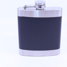 Resim Genel Markalar Siyah - Krom Cep Matarası-Flask 7 OZ 