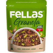 Resim FELLAS Granola - Antep Fıstığı & Kakao 200g 