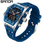 Resim Oldfriend Sanda Erkek Spor Saati Kırmızı Adımsayar Pusula Kronometre 50m Su Geçirmez Diğer 