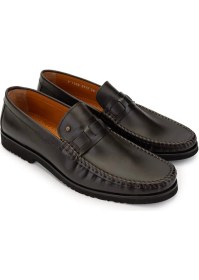 Resim Tamer Tanca Erkek Deri Kahverengi Loafer Ayakkabı 478 B1302 Erk Ayk SK24-25 Kahve Dr 