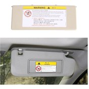 Resim Peugeot İçin 308 2010-2022 Sol Sürücü Arabası Güneş Vizör Makyaj Aynası Kapağı 98177070 Hafif Bej , Boyut:peugeot 308 2010-2022 İçin Hafif Bej 1 Adet 