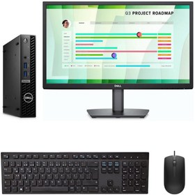 Resim Optiplex 7010MFF i3-13100T 8 GB 2 TBSSD Monitör Ubuntu N003O7010MFFEMEA_VP_MTR_E2223HN BT9 