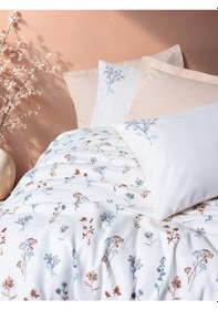 Resim Cotton Box Estiva Çift Kişilik Pike Takımı Briar Somon Somon 