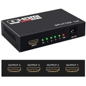 Resim Nova HDMI 1-4 Splitter 1 Giriş 4 Çıkış 