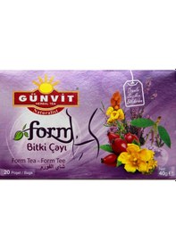 Resim Günvit Form Süzen Poşet Çay 20'li 