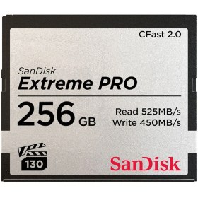 Resim Sandisk 256GB Extreme Pro Cfast 2.0 Memory Card SDCFSP-256G-G46D 