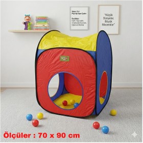 Resim direkstoktan Çocuklar İçin Katlanabilir Pop-Up Oyun Evi / Oyun Çadırı At-Kur 