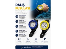 Resim MOLYS Dalış Pusulası Compass 