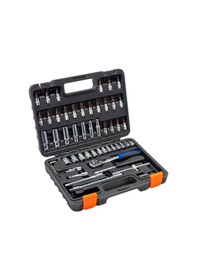 Resim 6202 Lokma Ve Lokmalı Bits Uç Takımı 1/4" - 53 Parça 