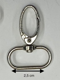 Resim Karantuhafiye Çanta Kancası / Akrep Kanca / 2 Li Set Gümüş Gümüş 