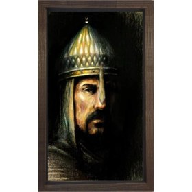 Resim Deniz Çerçeve Sultan Alpaslan Tablosu-Çerçevesiz - 40X60 