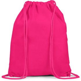 Resim Atelier Print Motorsiklet Unisex Pembe İpli Spor Sırt Çantası 