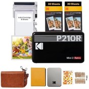 Resim Kodak Mini 3 Retro 4pass Taşınabilir Fotoğraf Yazıcısı Siyah 