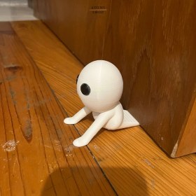 Resim Kapıya Sıkışan Masum Adam Kapı Stoperi / Kapı Tutucu 