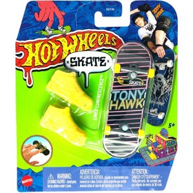 Resim Hot Wheels Skate Parmak Kaykay ve Ayakkabı Paketleri HNG33 - 5+ Yaş 