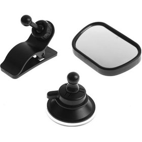 Resim Universal Otomobil Araç Oto Bebek Geniş Açılı Arka Koltuk Görünümü Yardımcı Aynalar 