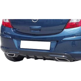 Resim Opel Corsa E Sport P Black Difüzör Krom Egzos Ucu 2014 Plastik N11.5417 