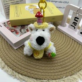 Resim OIMG Yeni 1 Adet Karikatür Çanta Çekicilik Anahtarlık Sevimli Iyi Şanslar Hediye Peluş Oyuncaklar Bebekler (Yurt Dışından) 