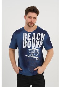 Resim Alexandergardi Alexandergardı Kısa Kollu Baskılı Regular T-shirt 1194195 Lacivert 