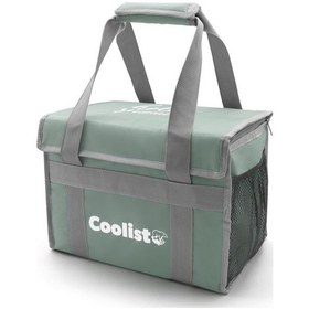 Resim Coolist Cl36lg 36 Litre Katlanabilir Termos Bez Çanta / Buzluk Beyaz 